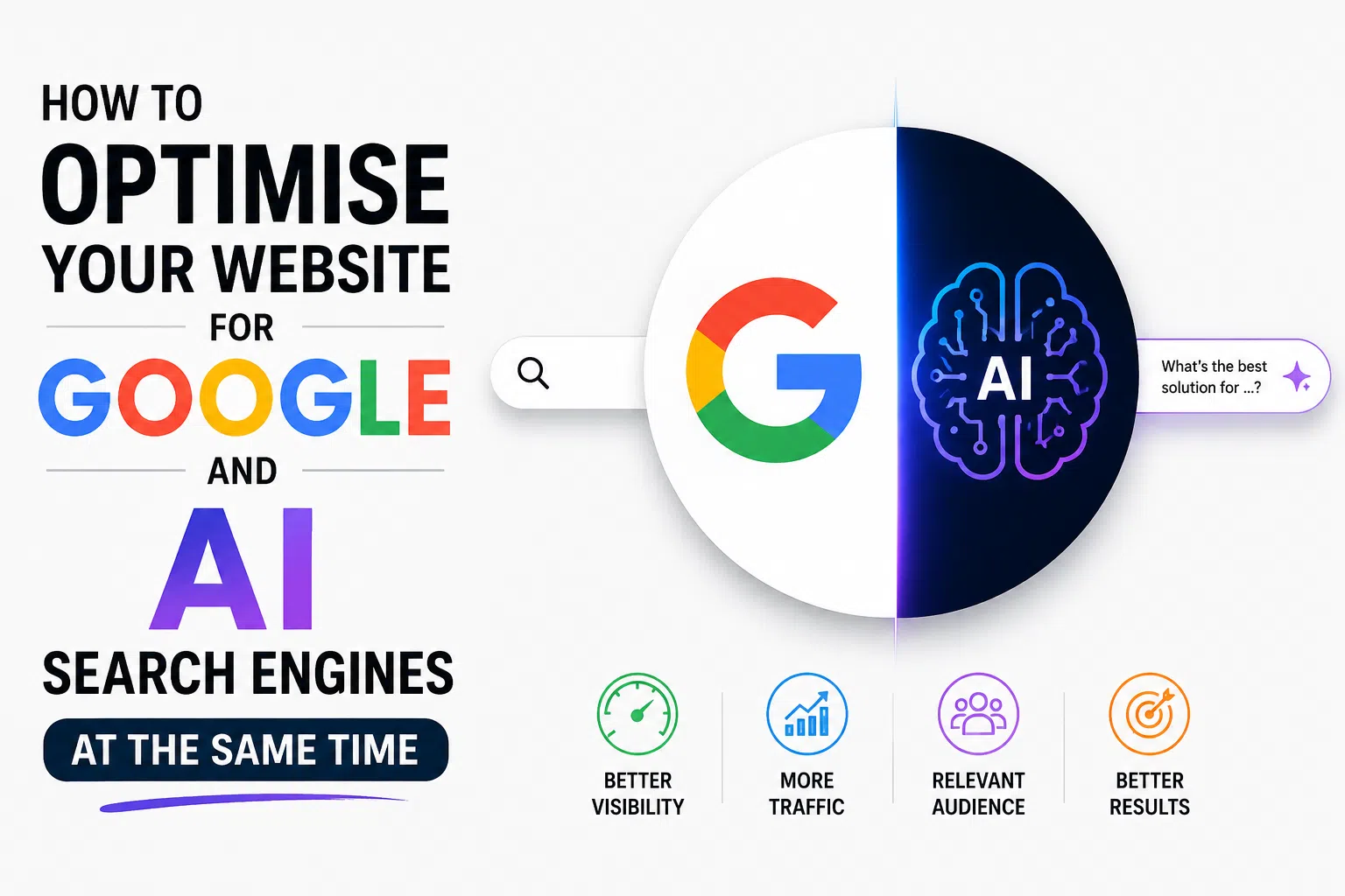 Optimise Your Website for Google AND AI Search Engines at the Same Time