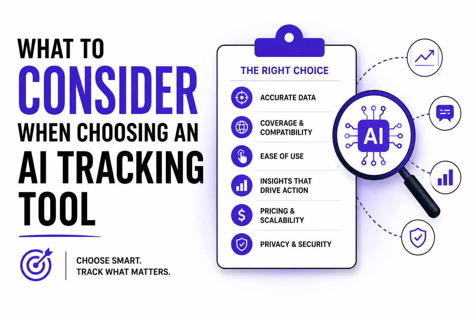 What should I consider when choosing an AI tracking tool?