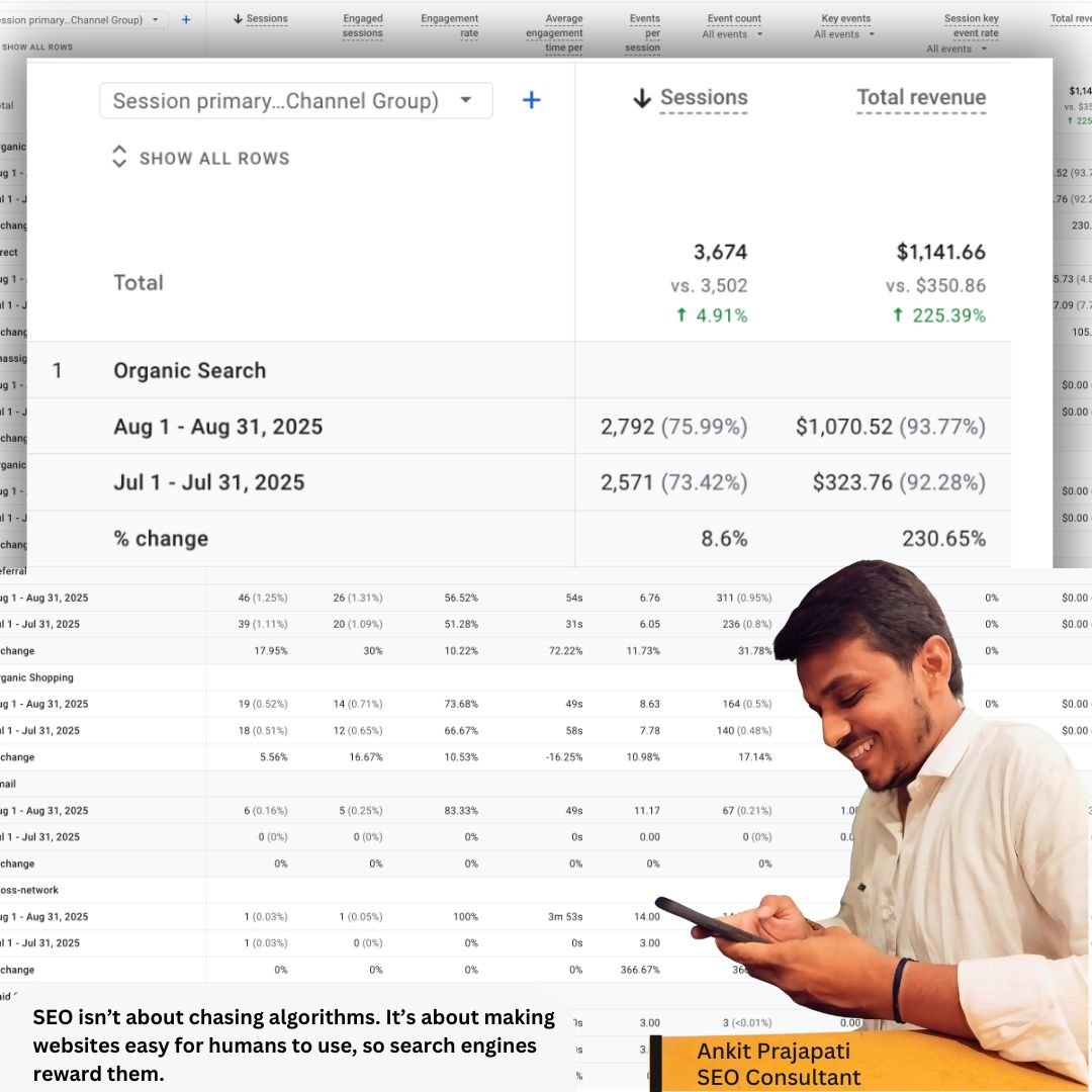 Ankit Prajapati - eCommerce SEO Consultant in Ahmedabad, Gujarat